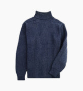 Seaport Turtleneck Sweater in Navy